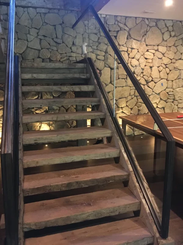 Interior and Exterior Glass Railing